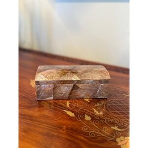 Vintage Pink Mother of Pearl Box